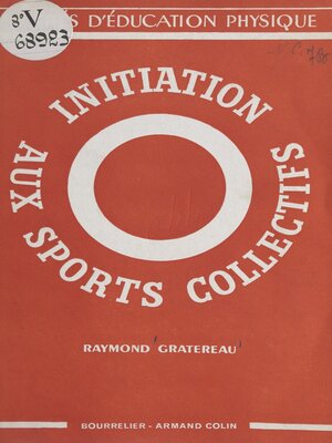 cover image of Initiation aux sports collectifs